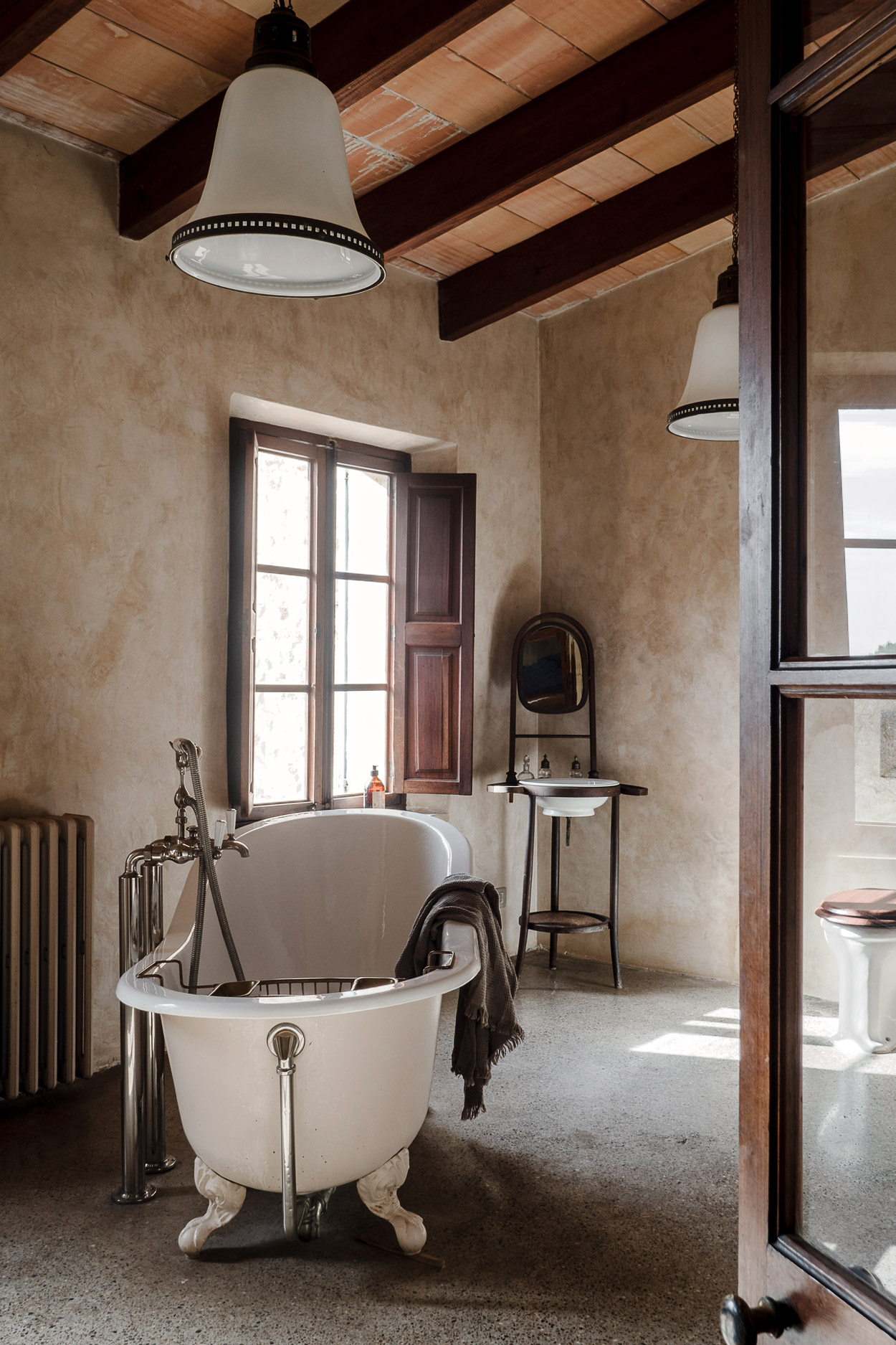 salle de bain rétro salle de bain rétro