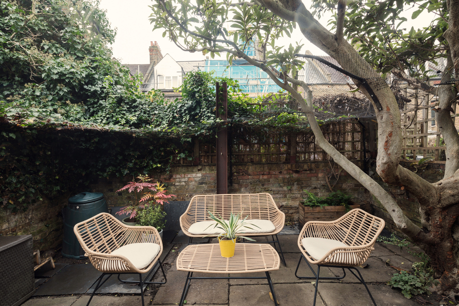 jardin maison de ville Londres