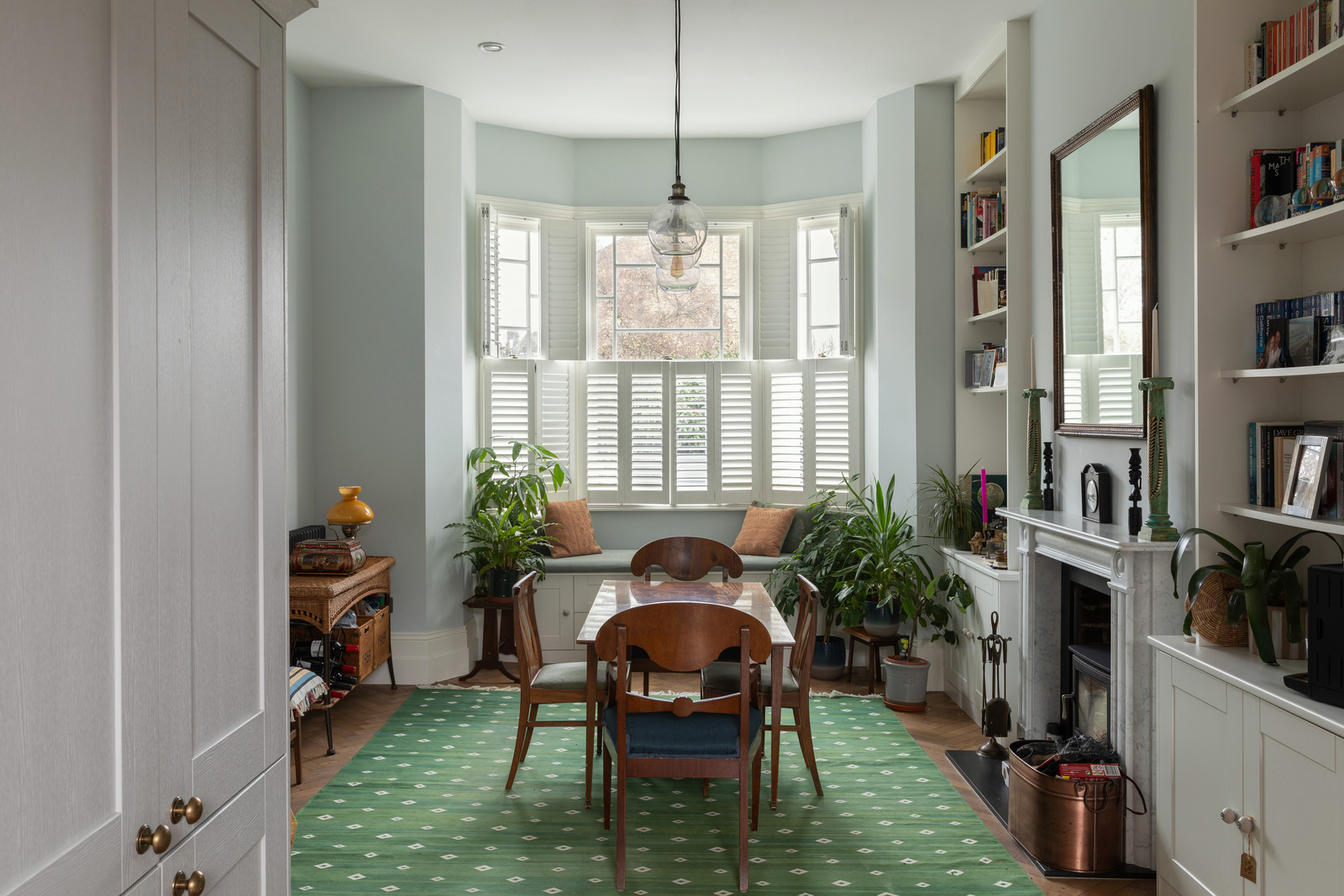 salle à manger maison de ville Londres