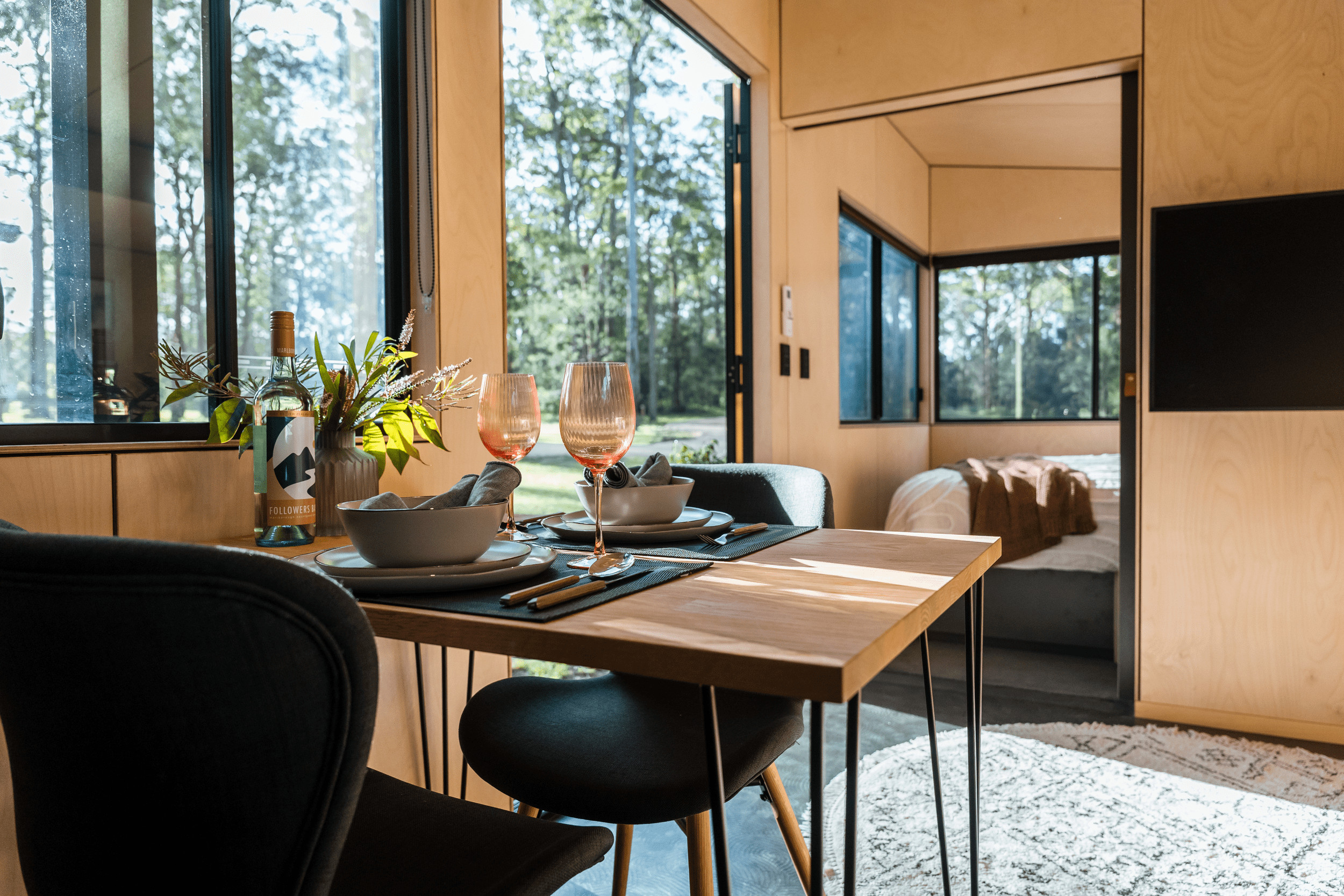 salon tiny house 21m2 Häuslein modèle Luna salon tiny house 21m2 Häuslein modèle Luna
