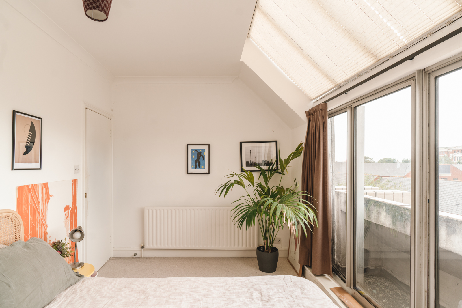 chambre appartement rénové 65m2 Londres
