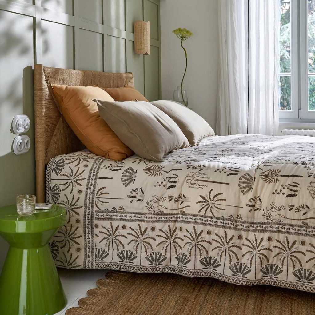 chambre décoration naturelle catalogue La Redoute Intérieurs 2024 printemps/été chambre décoration naturelle catalogue La Redoute Intérieurs 2024 printemps/été