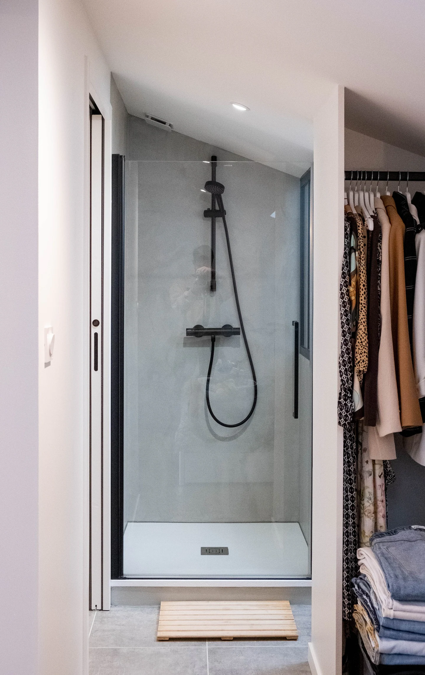 douche mansardée douche mansardée