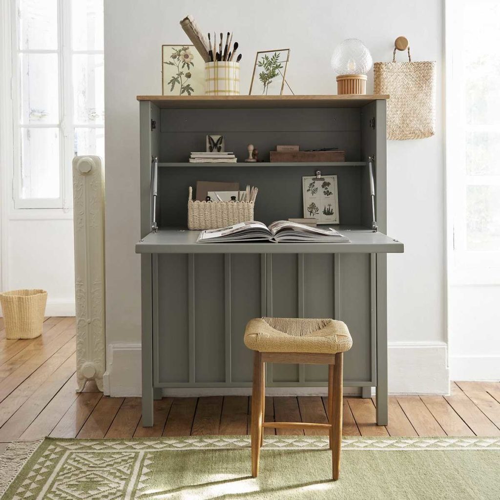petit bureau couleur vert sauje catalogue La Redoute Intérieurs 2024 printemps/été petit bureau couleur vert sauje catalogue La Redoute Intérieurs 2024 printemps/été