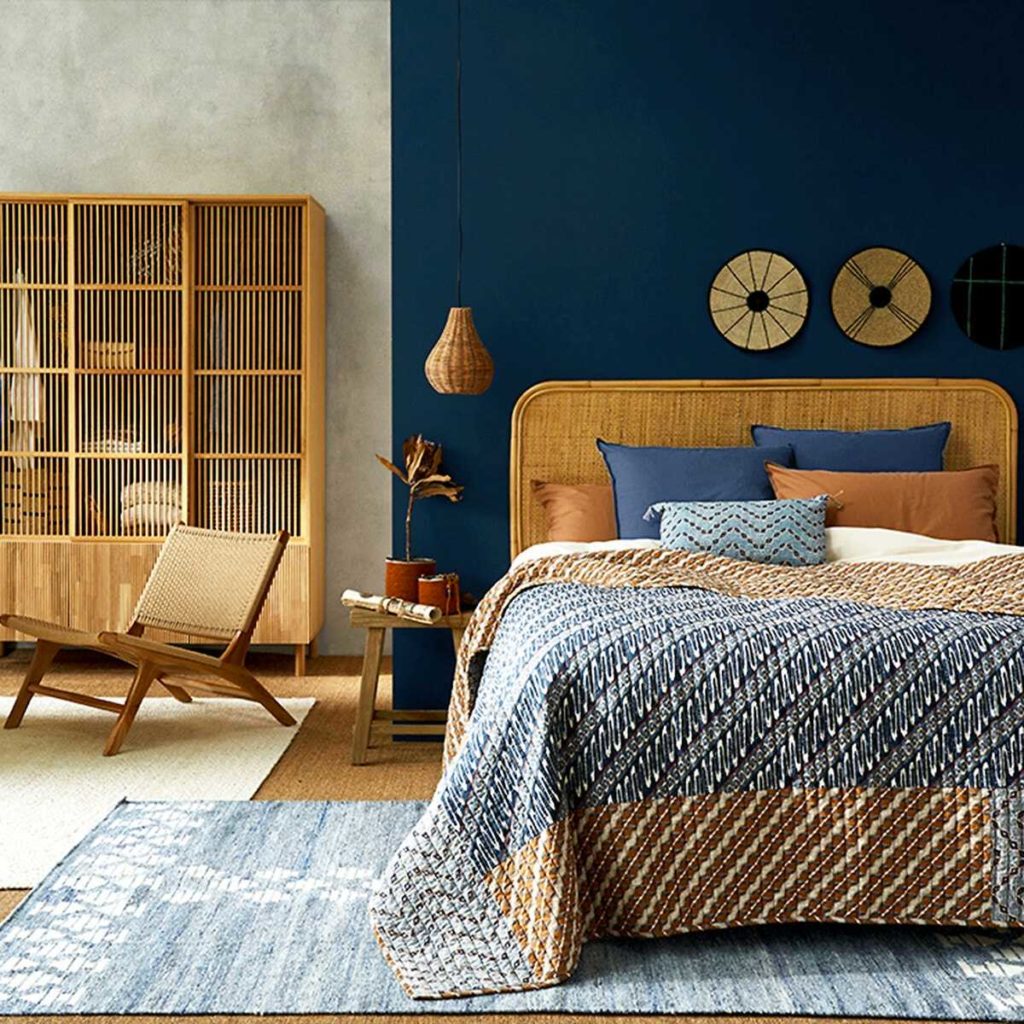 chambre tête de lit rotin catalogue La Redoute Intérieurs 2024 printemps/été chambre tête de lit rotin catalogue La Redoute Intérieurs 2024 printemps/été