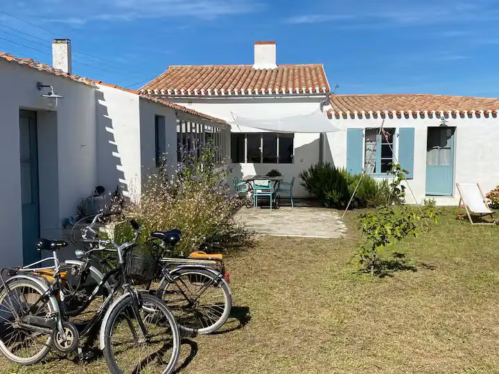 jardin ravissante maison de pêcheur 