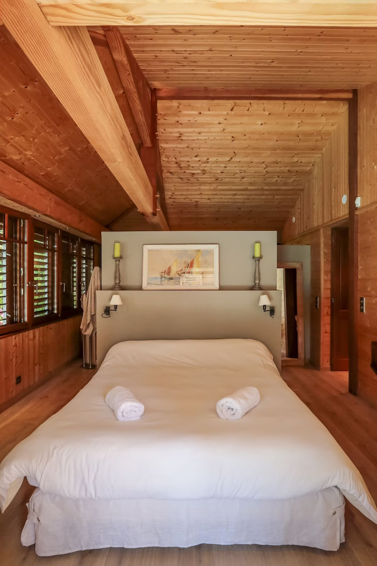 chambre maison en bois Cap Ferret chambre maison en bois Cap Ferret