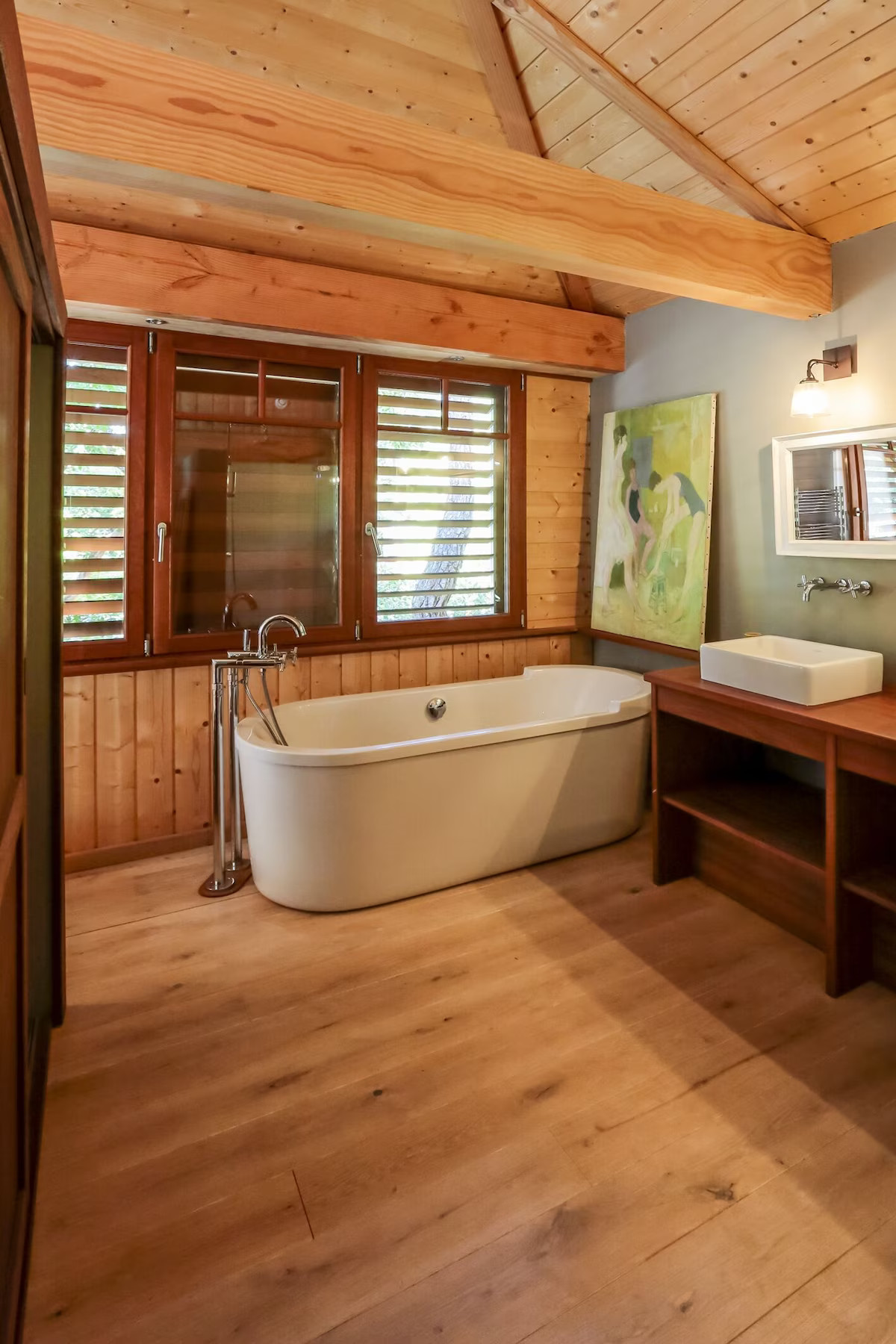 salle de bain design murs bois salle de bain design murs bois
