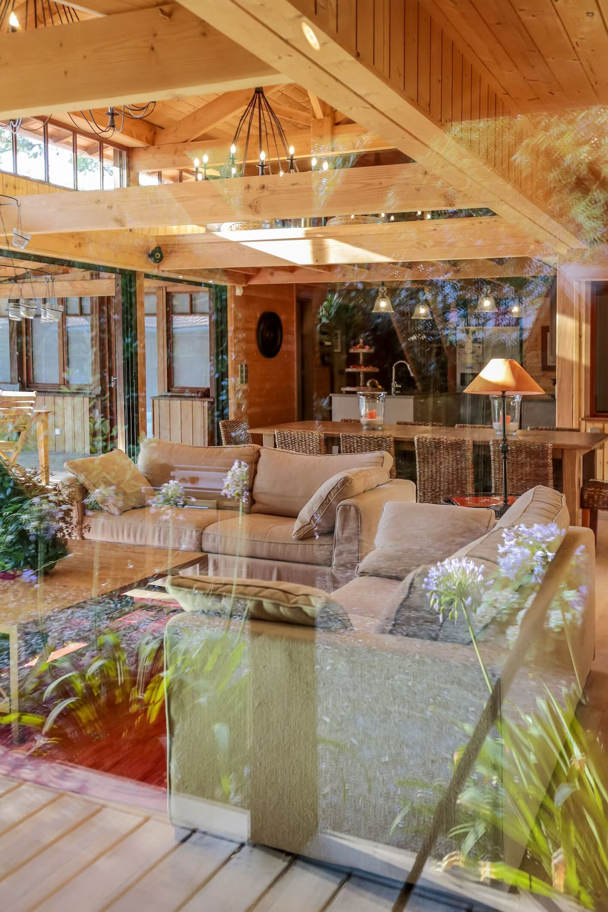 salon maison en bois Cap Ferret salon maison en bois Cap Ferret