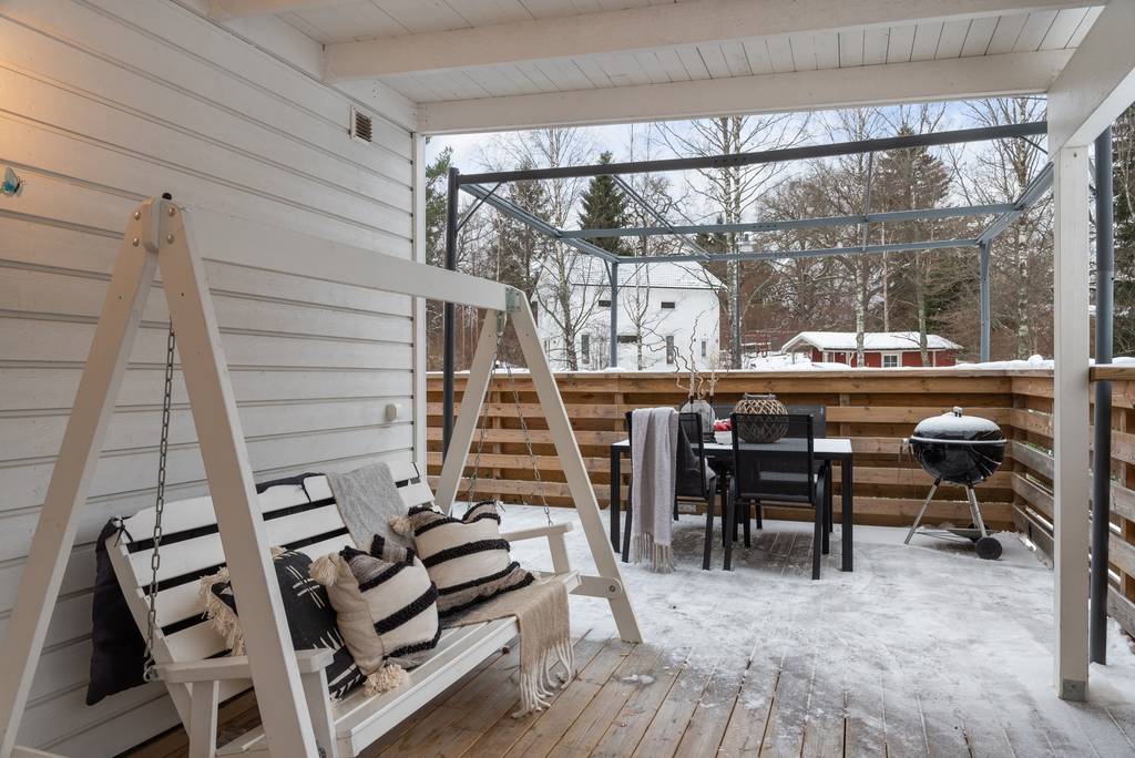 terrasse couverte mini maison 33m2
