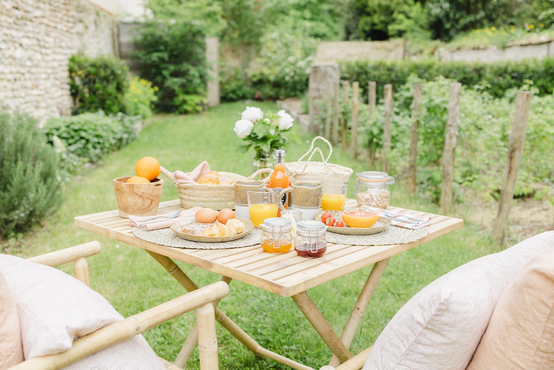 jardin maison près de Paris villa La Minotte Monfort-'Amaury