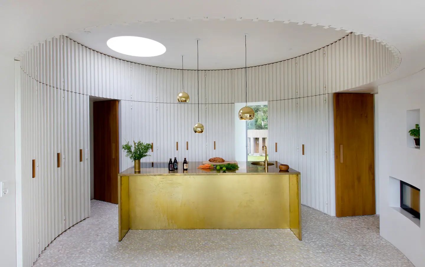 cuisine design maison architecte Danemark Jan Henrik Jansen 