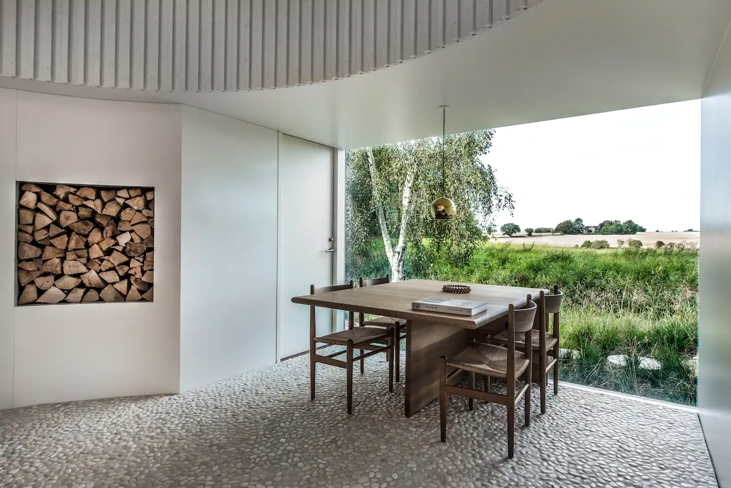 salle à manger maison architecte Danemark Jan Henrik Jansen 