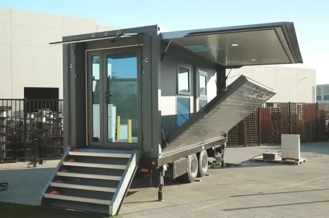 mini maison repliable de 34m2