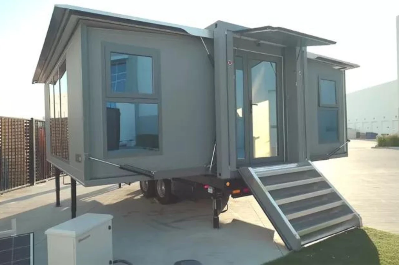 mini maison repliable de 34m2