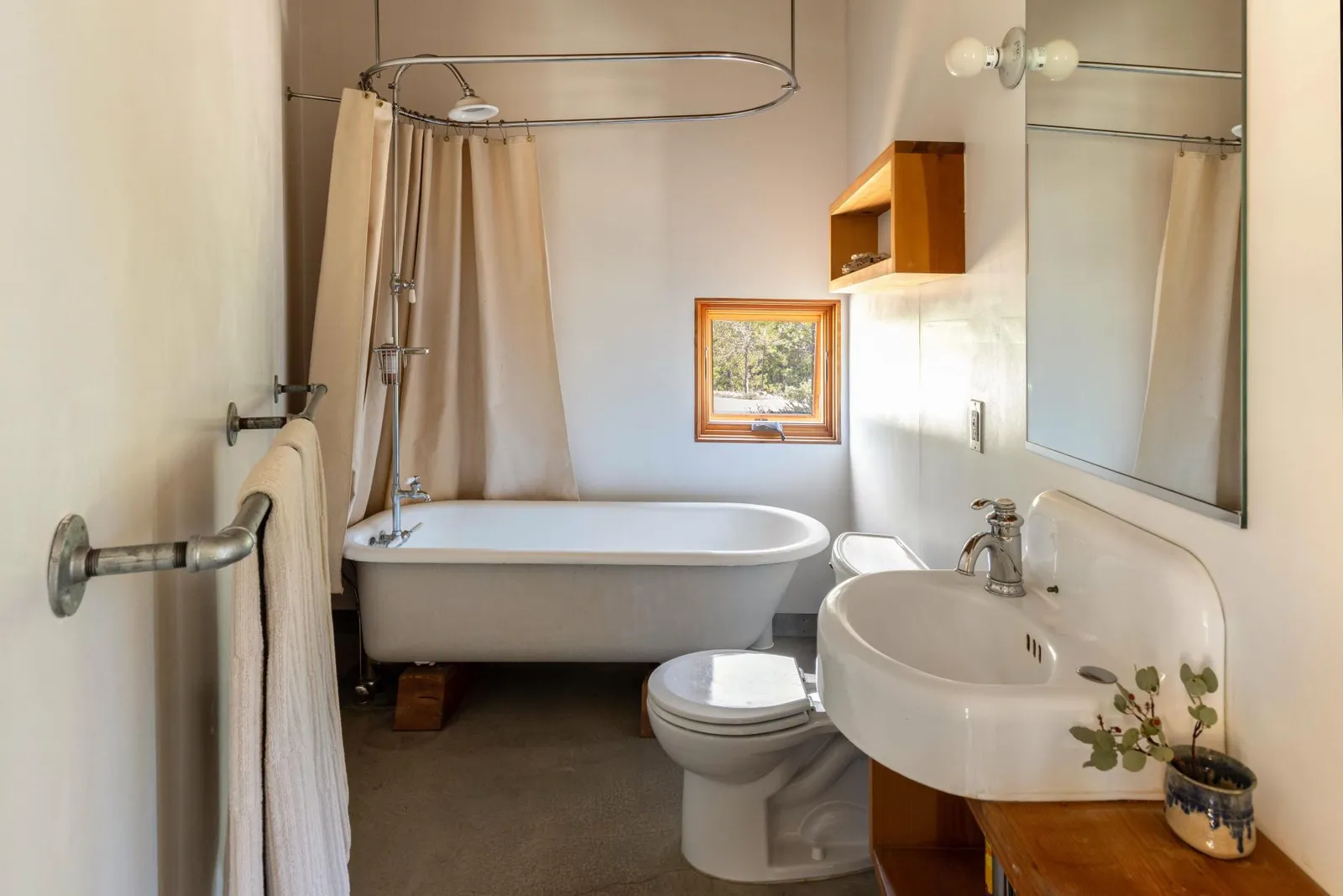 salle de bain vintage