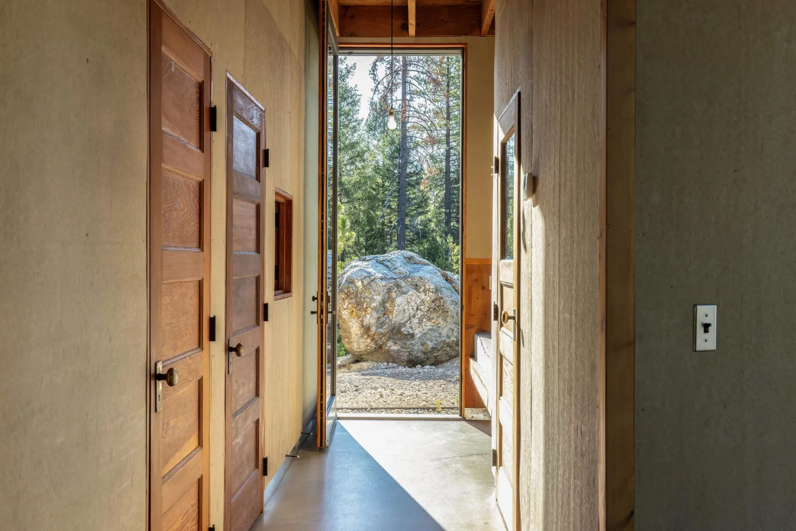 entrée maison architecte Mountain House Atelier Bow Wow 
