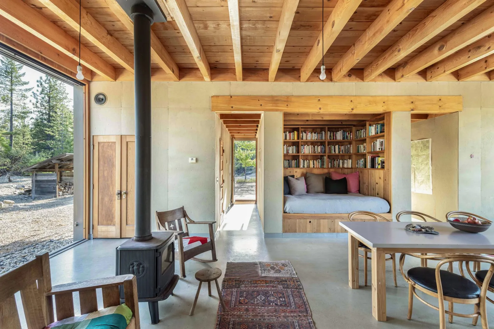 salon maison architecte Mountain House Atelier Bow Wow 