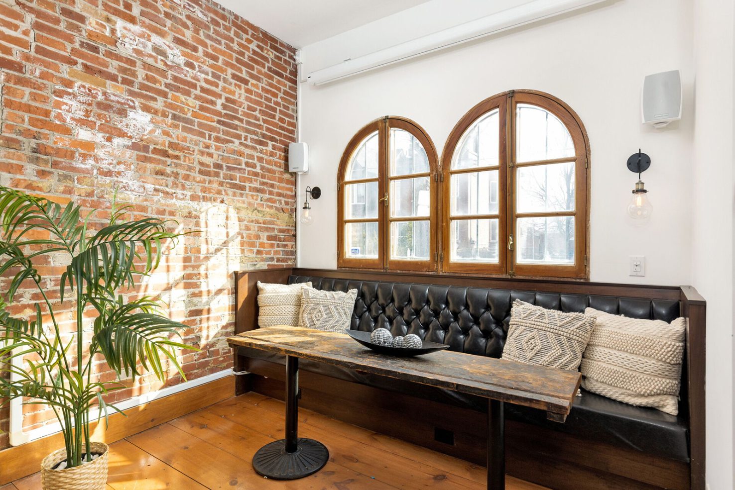 salon maison de ville Toronto décoration loft