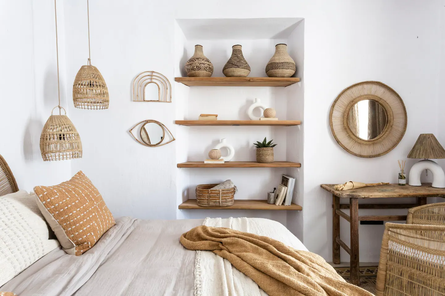 chambre décoration naturelle