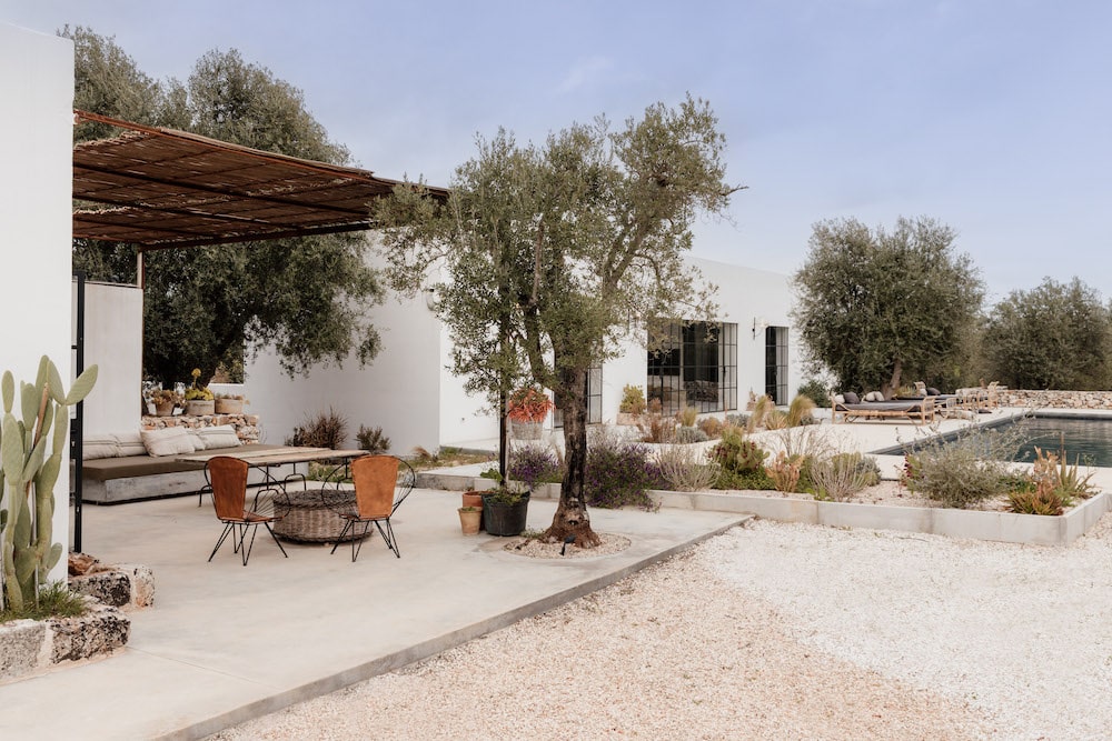 terrasse avec pergola maison Amazigh Pouilles terrasse avec pergola maison Amazigh Pouilles