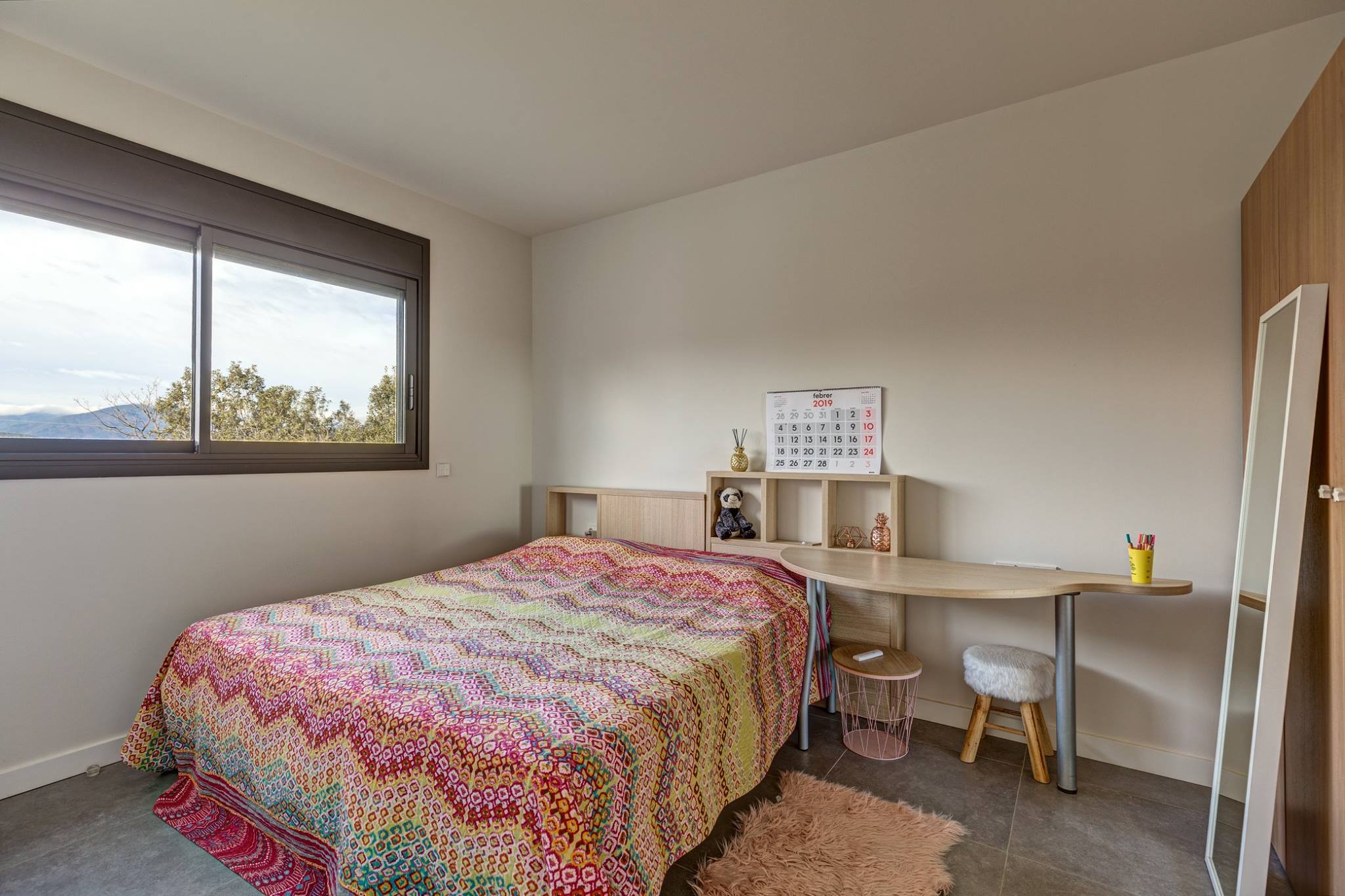 chambre maison en bois préfabriquée et durable Arquima