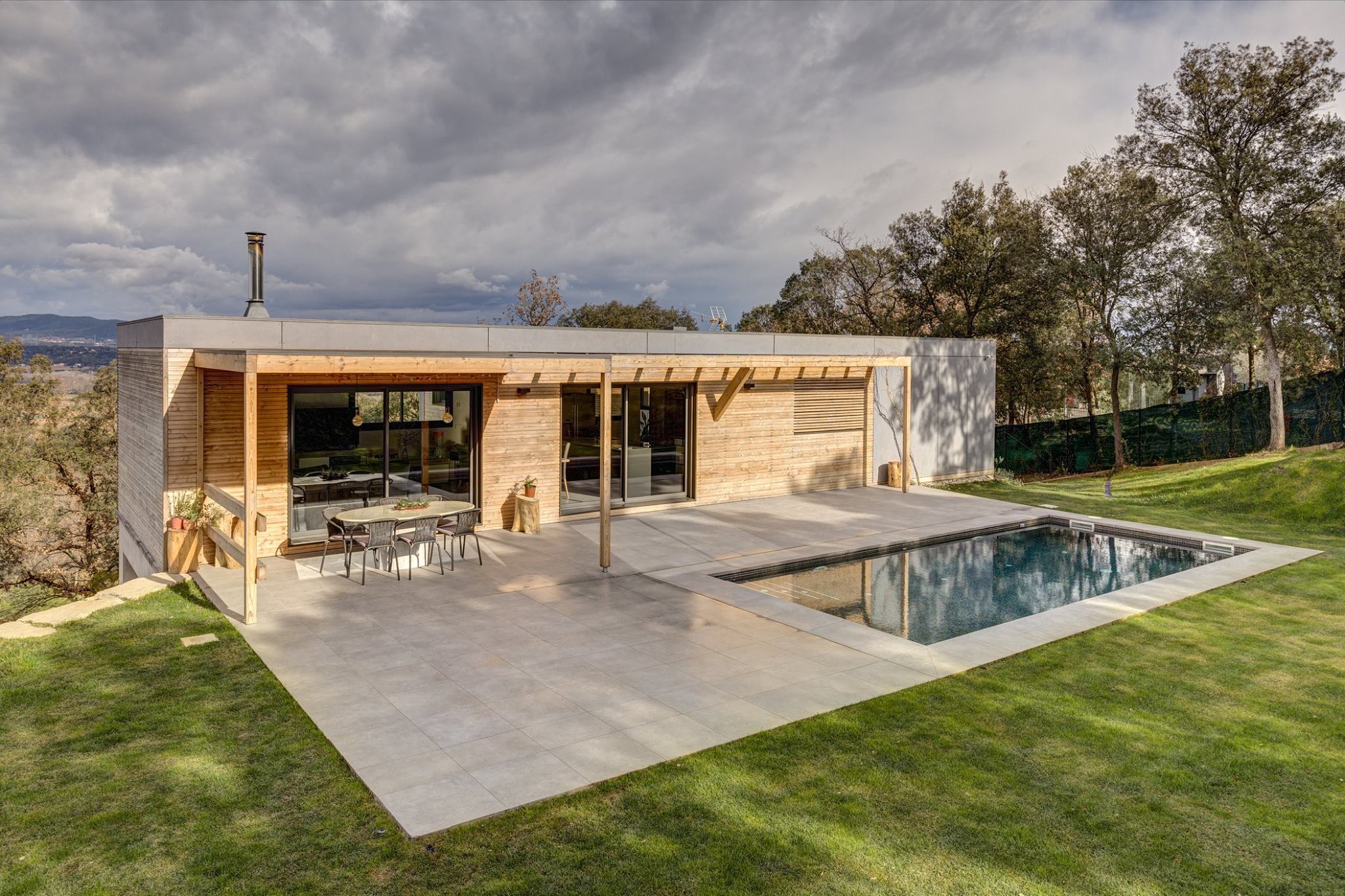 maison en bois préfabriquée et durable Arquima