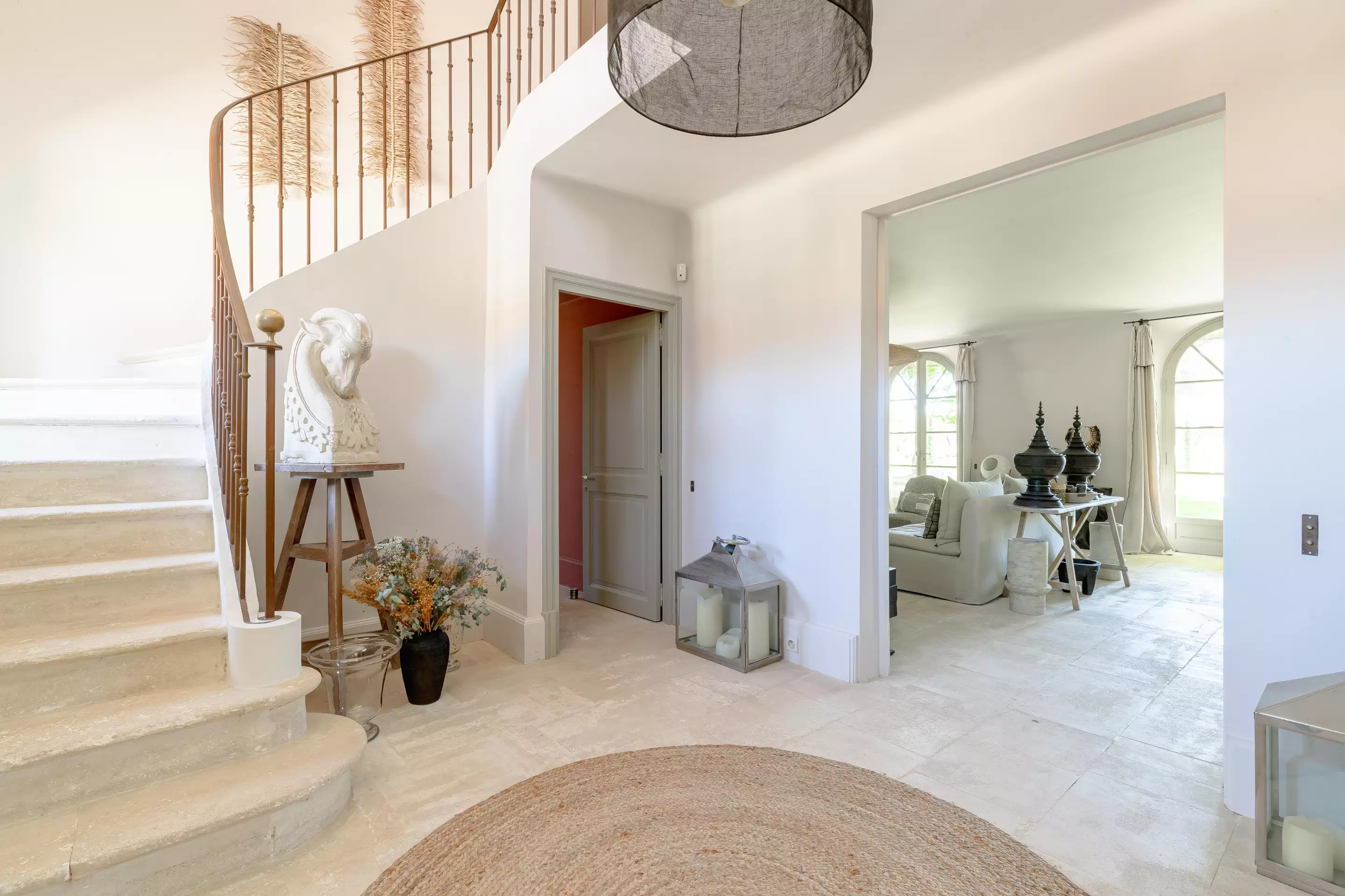 hall entrée maison Provence Bastide Bellavista hall entrée maison Provence Bastide Bellavista