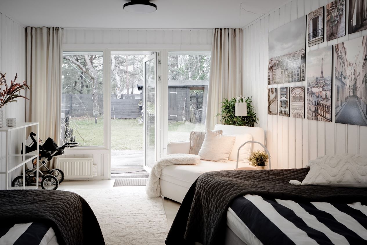chambre décoration scandinave noire et blanche chambre décoration scandinave noire et blanche