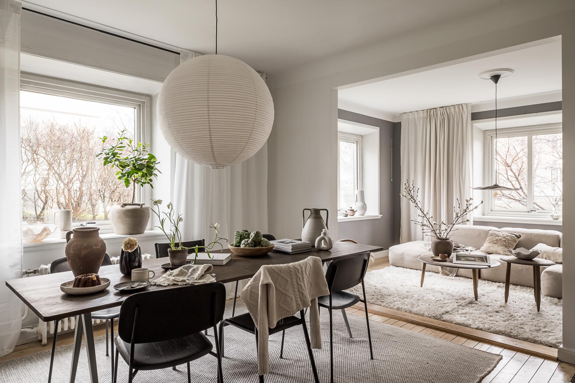 salle à manger trois-pièces de 57m2 décoration scandinave salle à manger trois-pièces de 57m2 décoration scandinave
