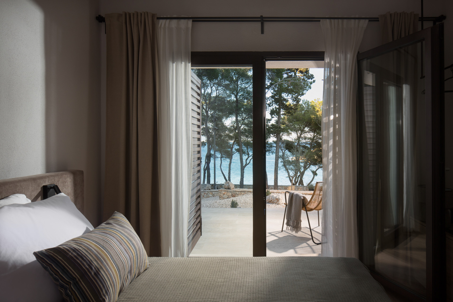 chambre vue mer maison contemporaine chambre vue mer maison contemporaine