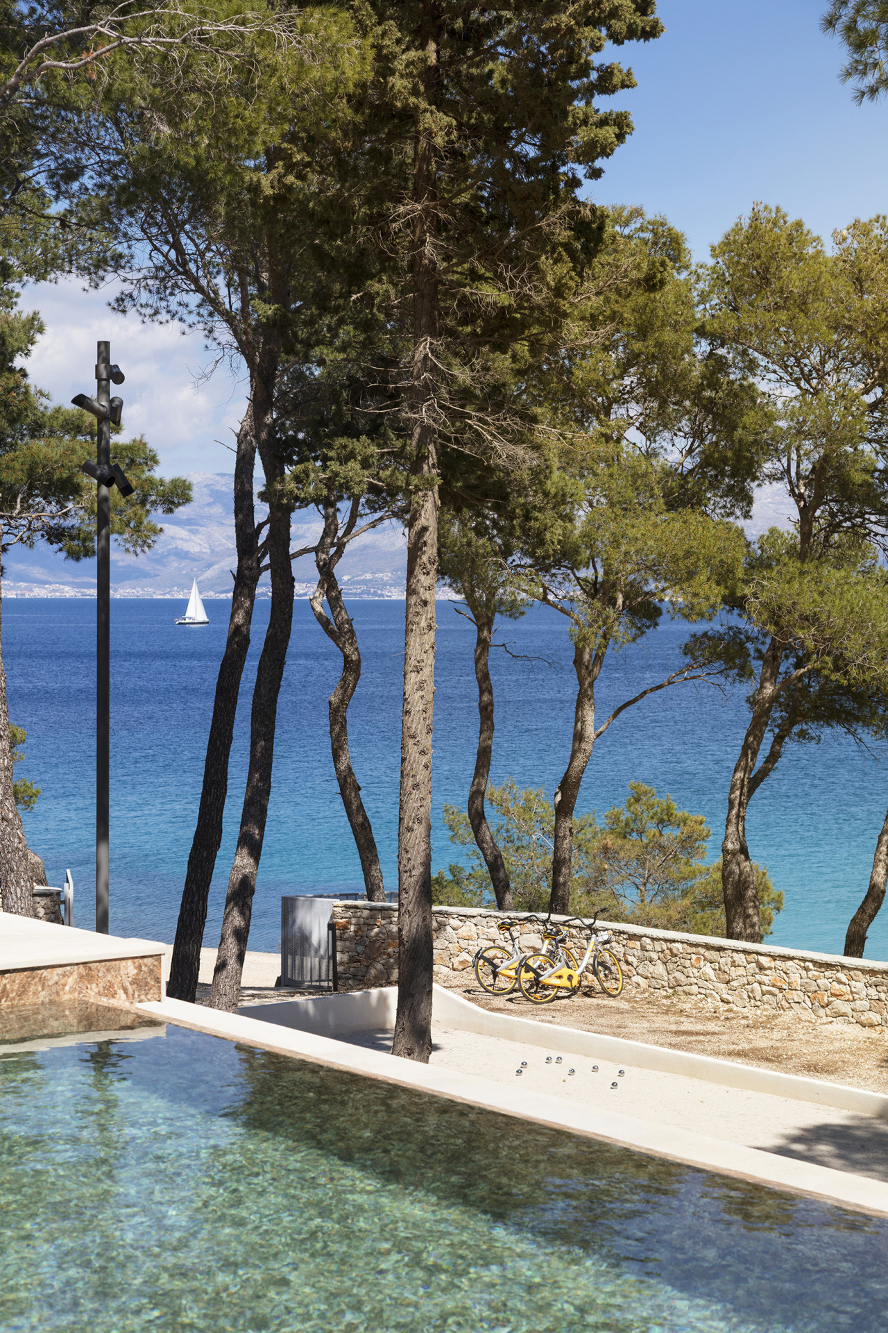 terrasse avec piscine et vue mer terrasse avec piscine et vue mer