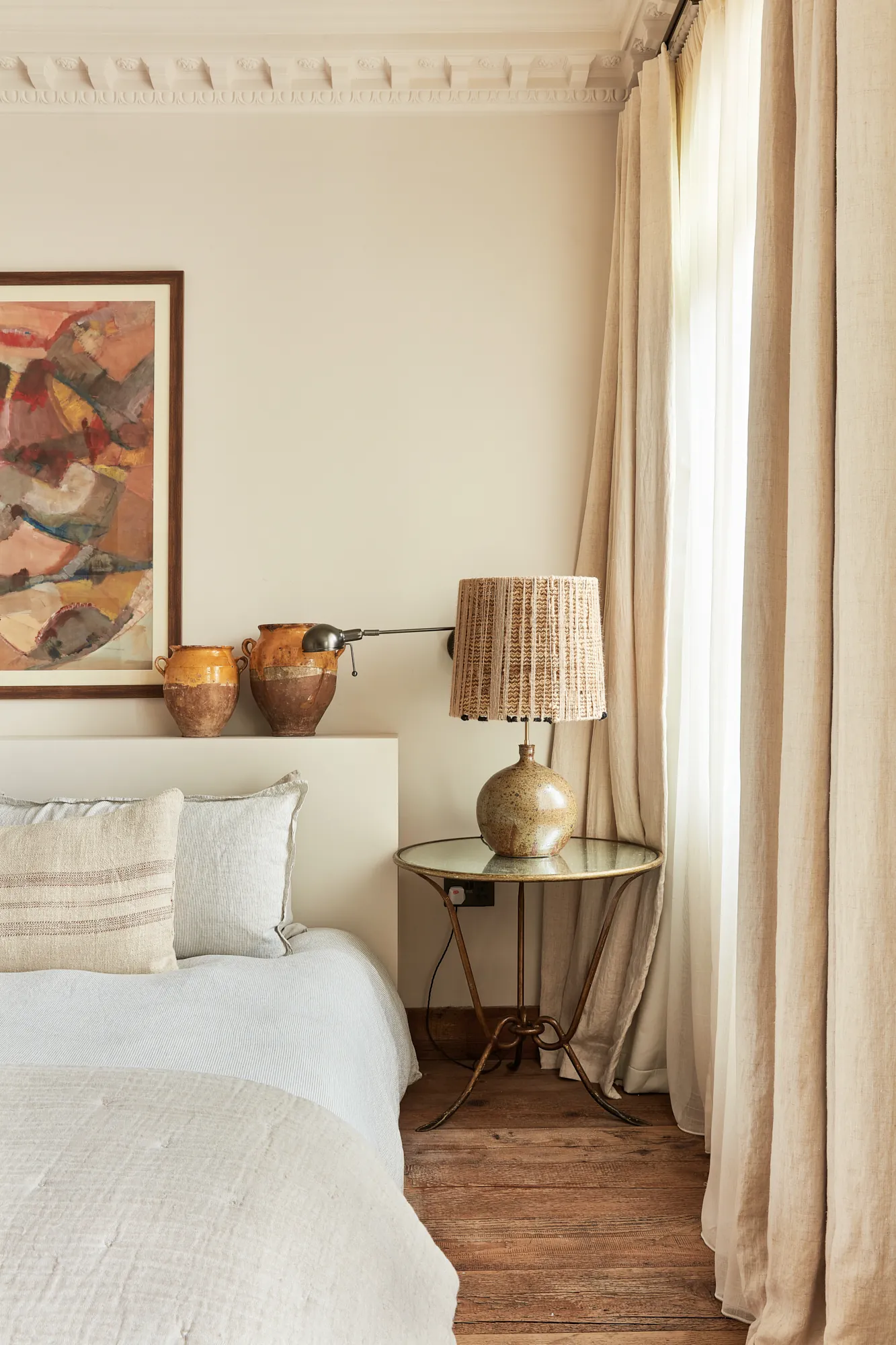 chambre avec moulures décoration naturelle et contemporaine chambre avec moulures décoration naturelle et contemporaine