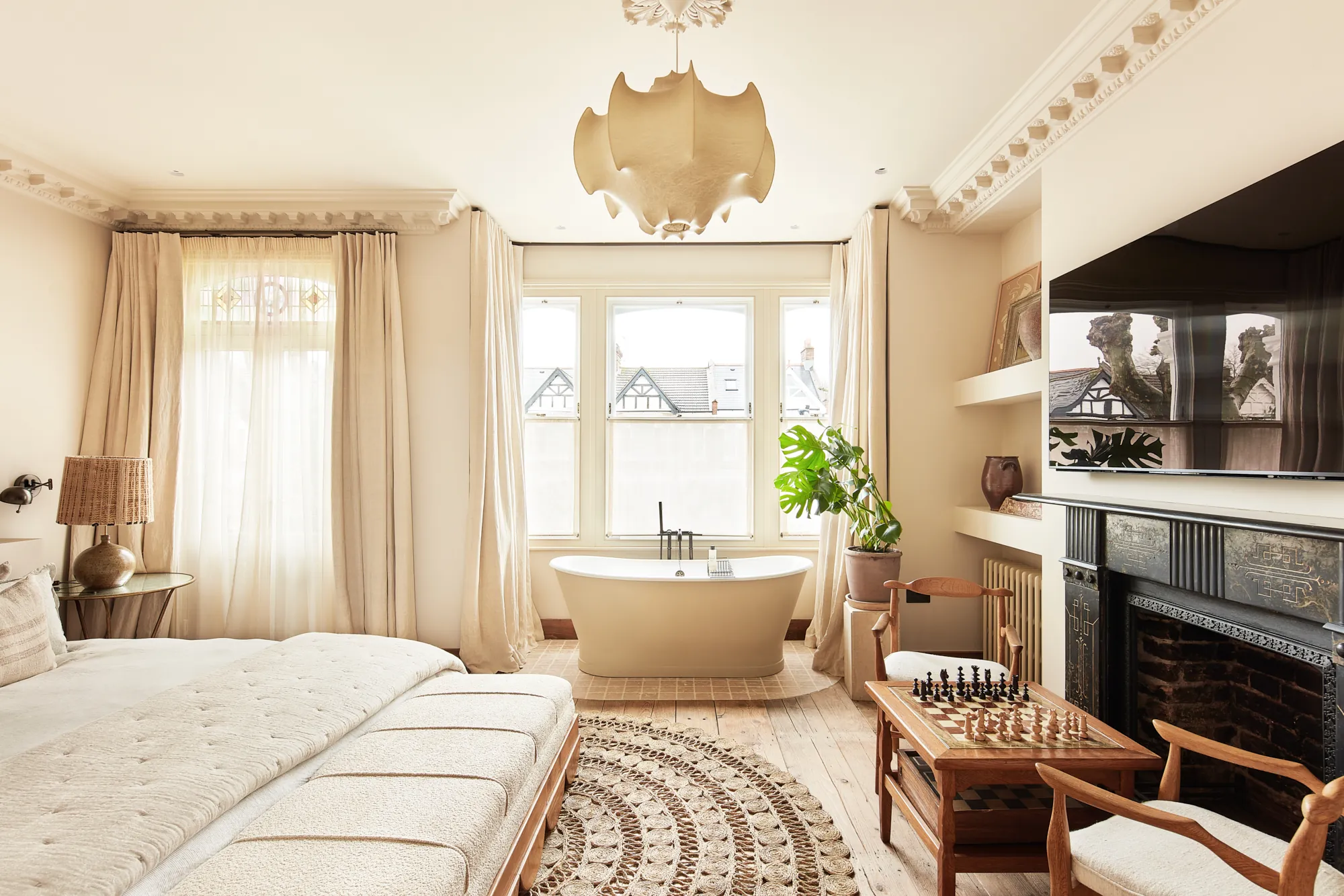 chambre avec salle de bain décoration naturelle et classique chambre avec salle de bain décoration naturelle et classique