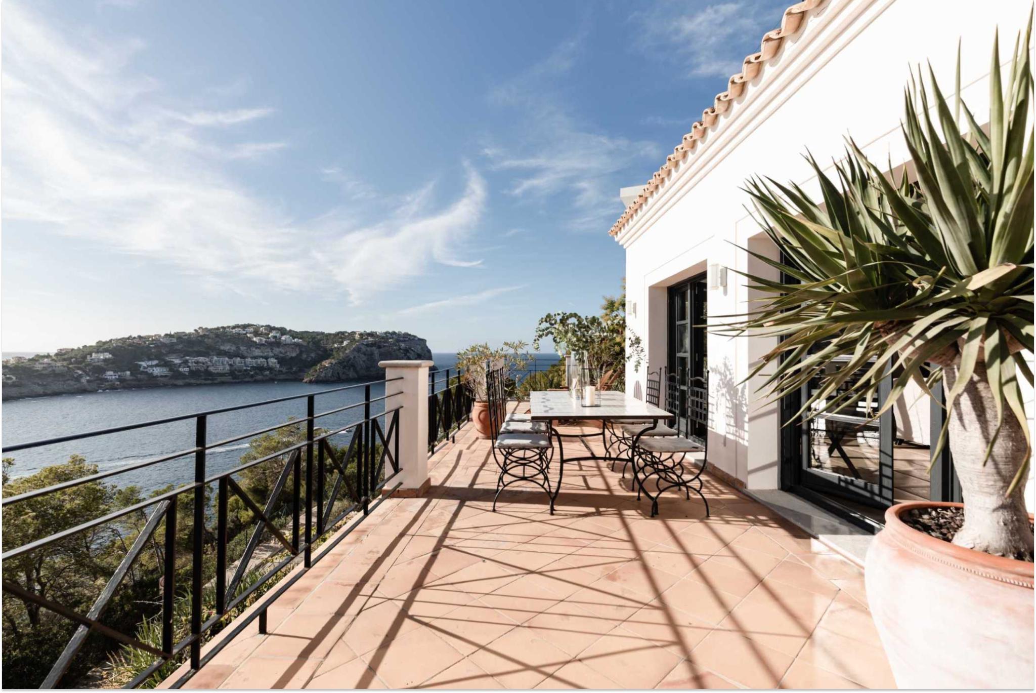maison en hauteur avec terrasse vue mer Majorque maison en hauteur avec terrasse vue mer Majorque