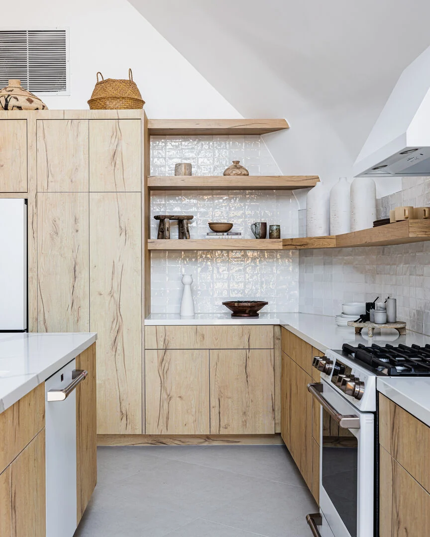 cuisine bois design maison dôme décoration moderne Perch cuisine bois design maison dôme décoration moderne Perch