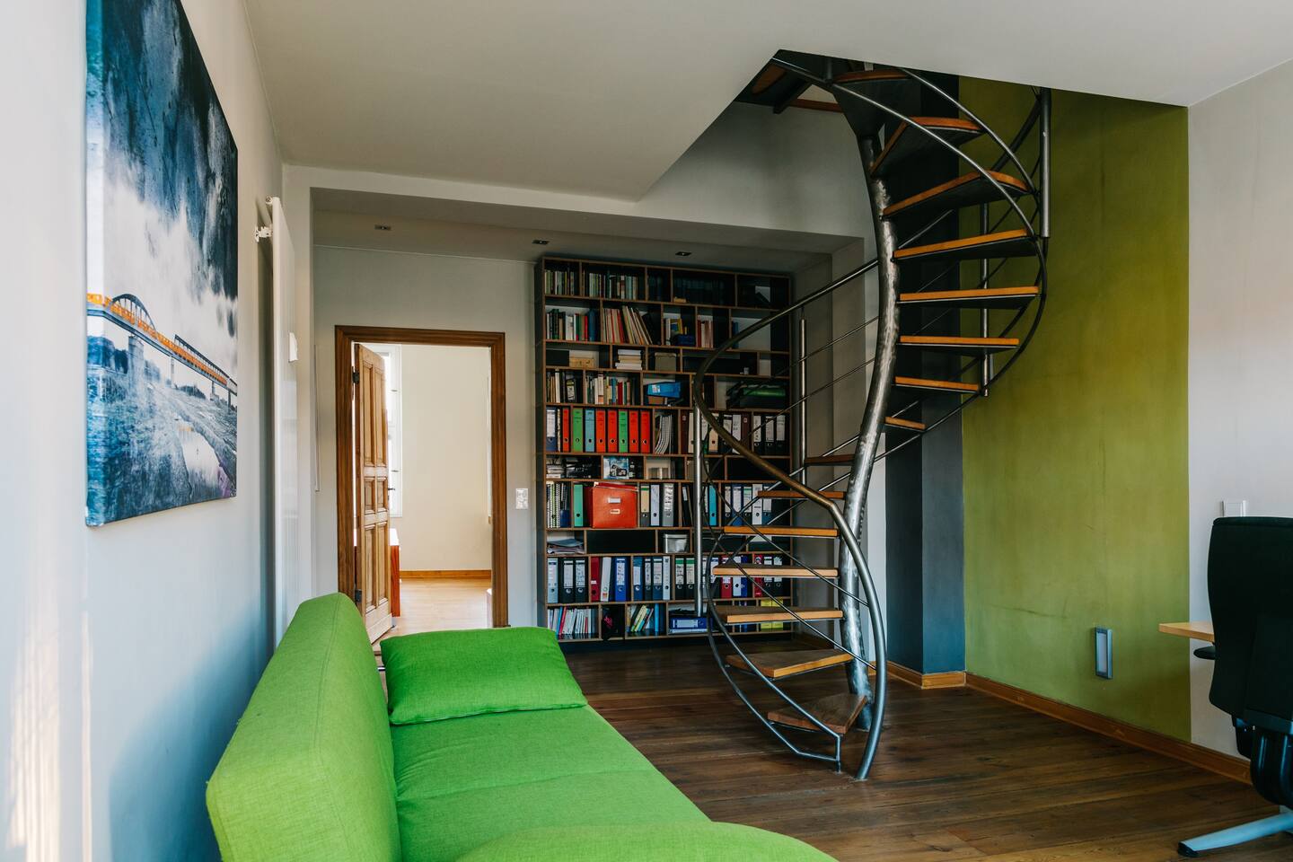 salon avec escalier salon avec escalier