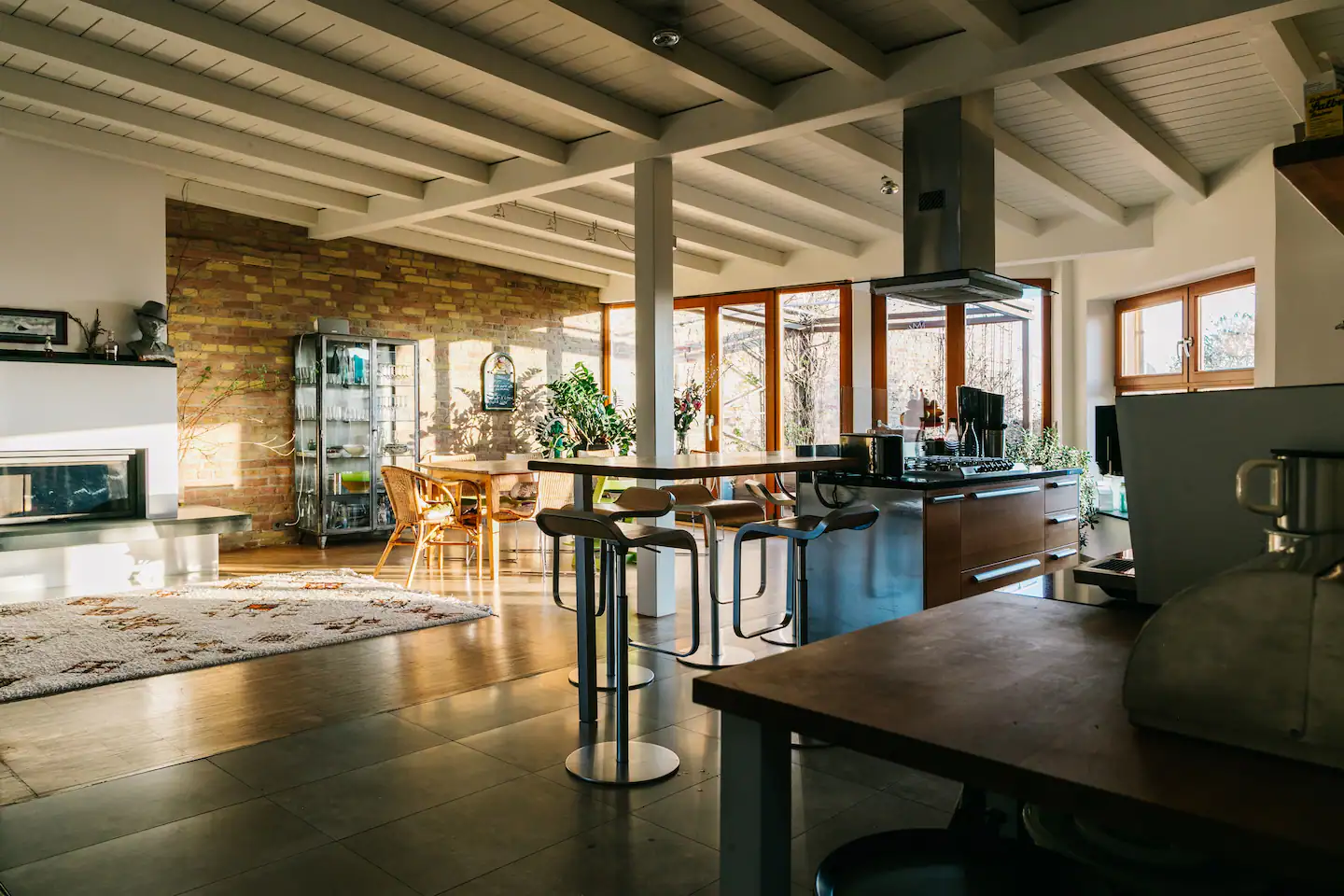 salon et cuisine ouverte loft vintage salon et cuisine ouverte loft vintage