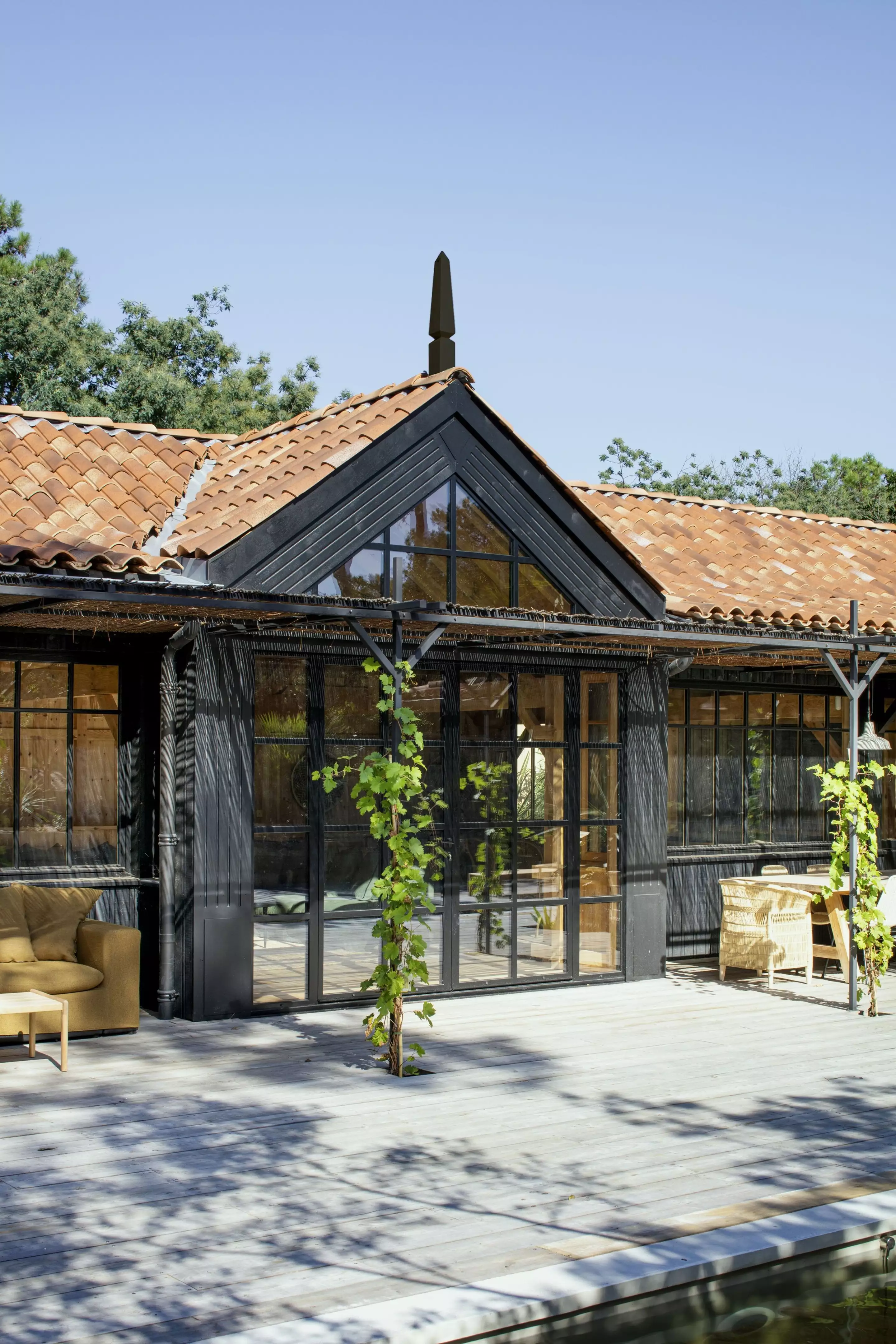 maison en bois avec piscine Cap Ferret maison en bois avec piscine Cap Ferret