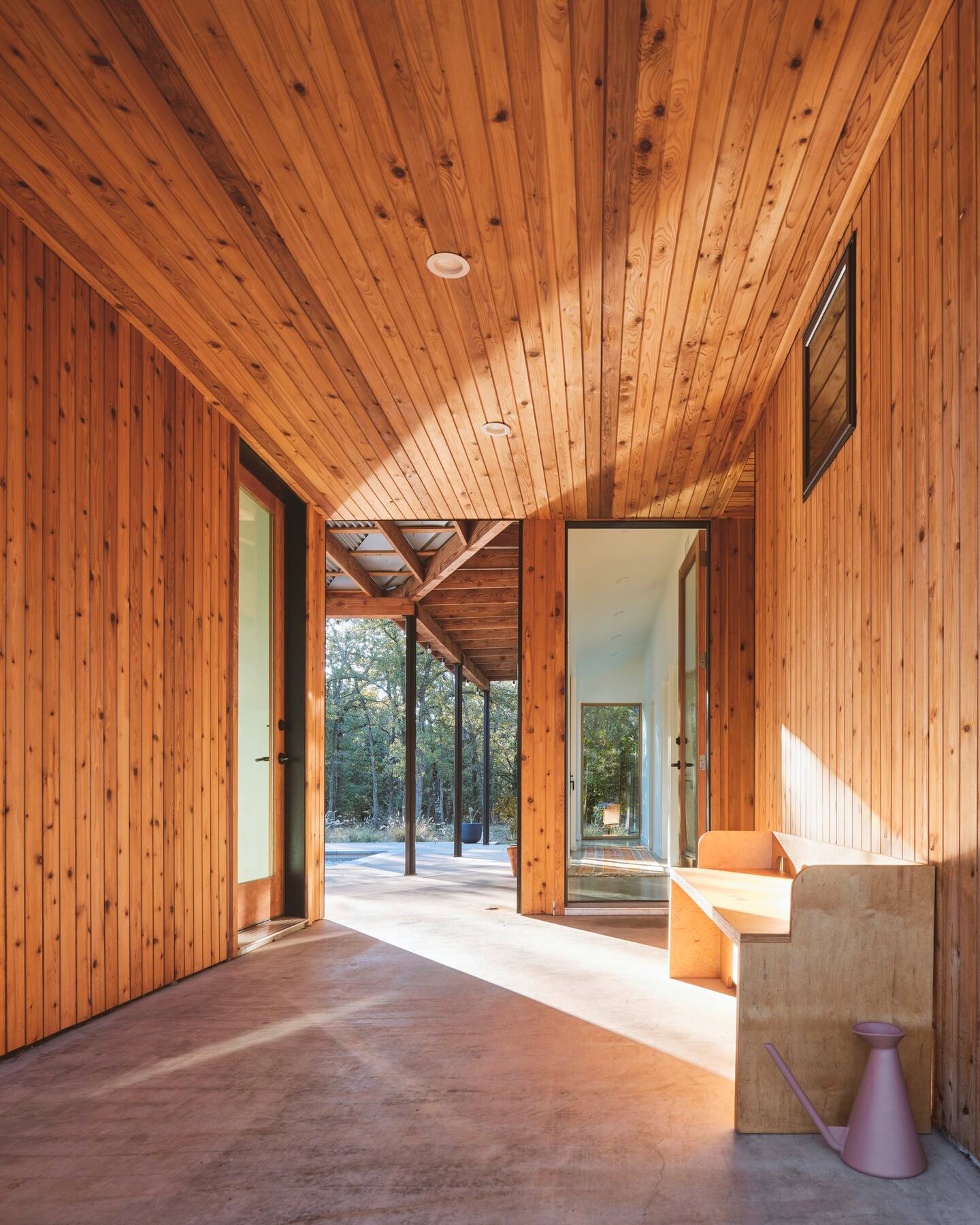 porche maison en bois Texas la Page House porche maison en bois Texas la Page House