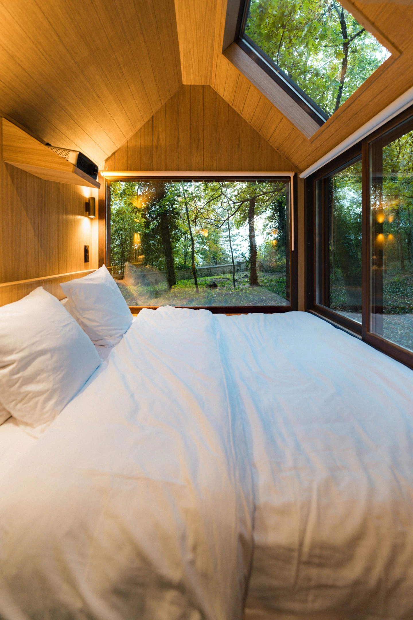 chambre avec velux mini maison 18m2 Pampa Lodge