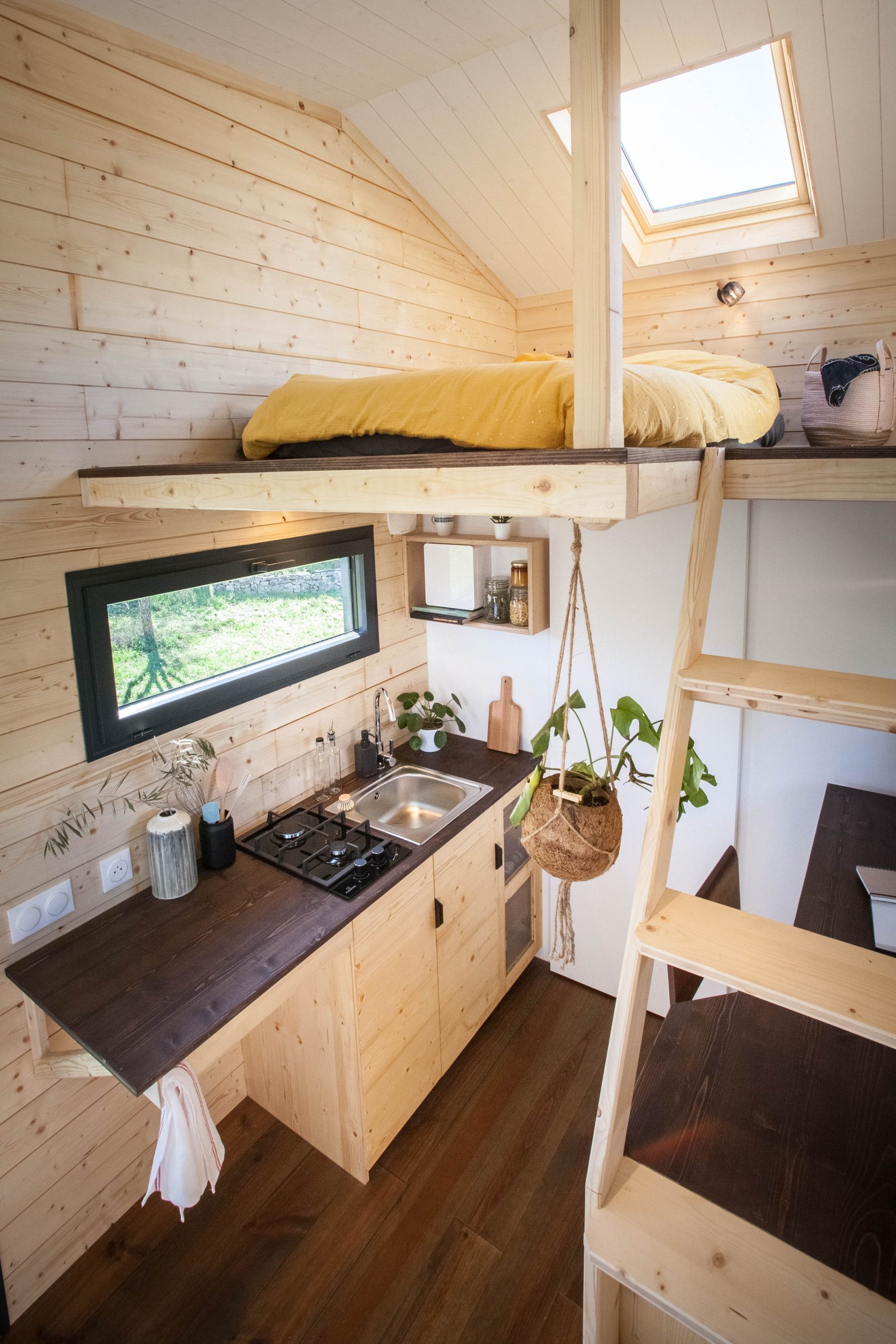 tiny houses avec mezzanine