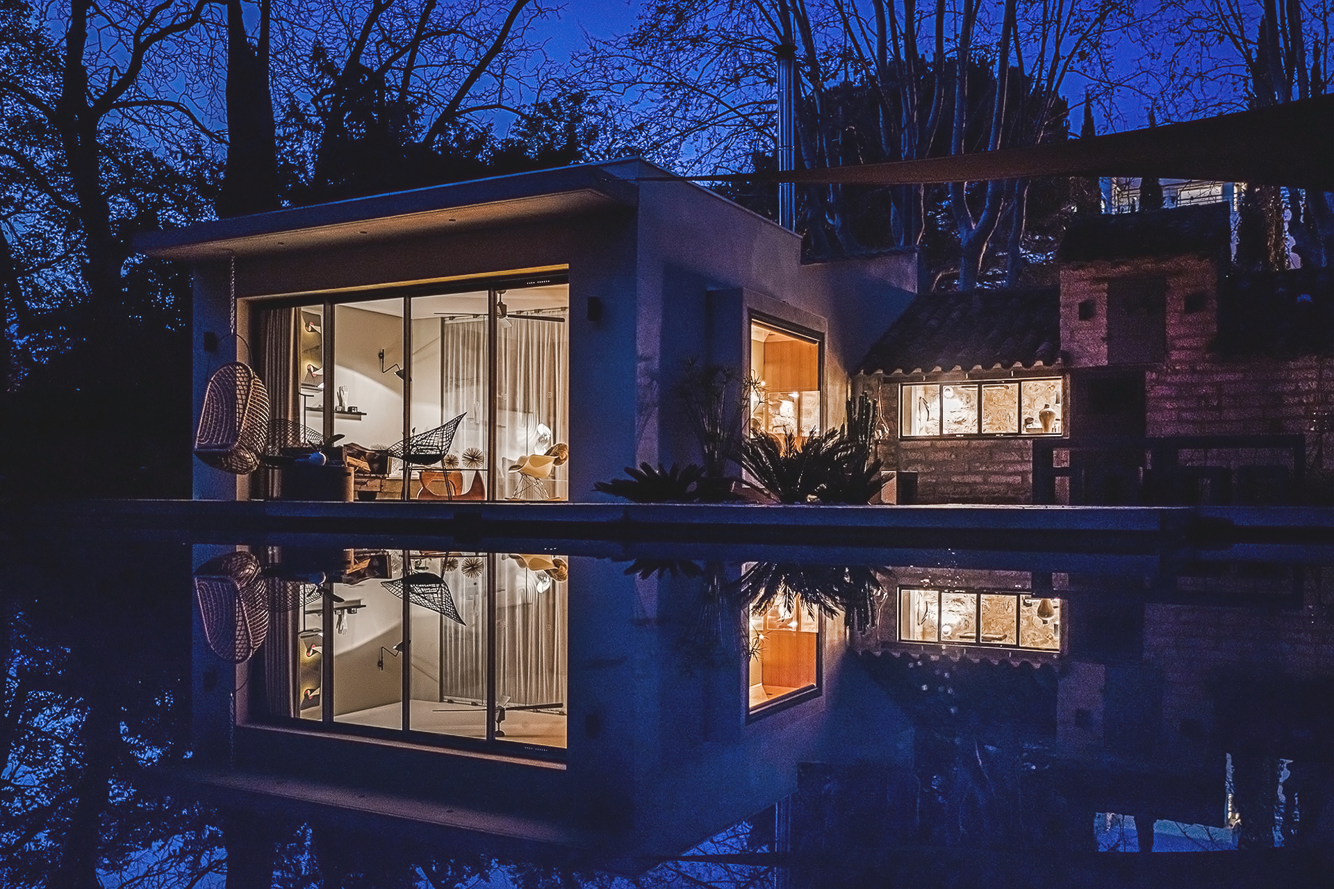maison avec piscine décoration design Montpellier La Roselière maison avec piscine décoration design Montpellier La Roselière