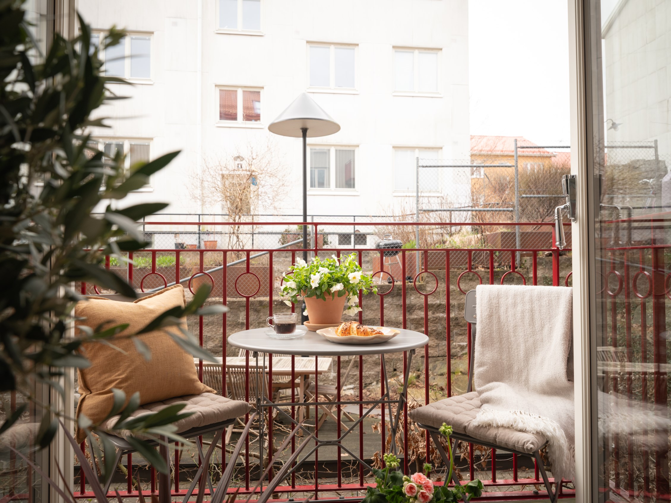 balcon sur cour