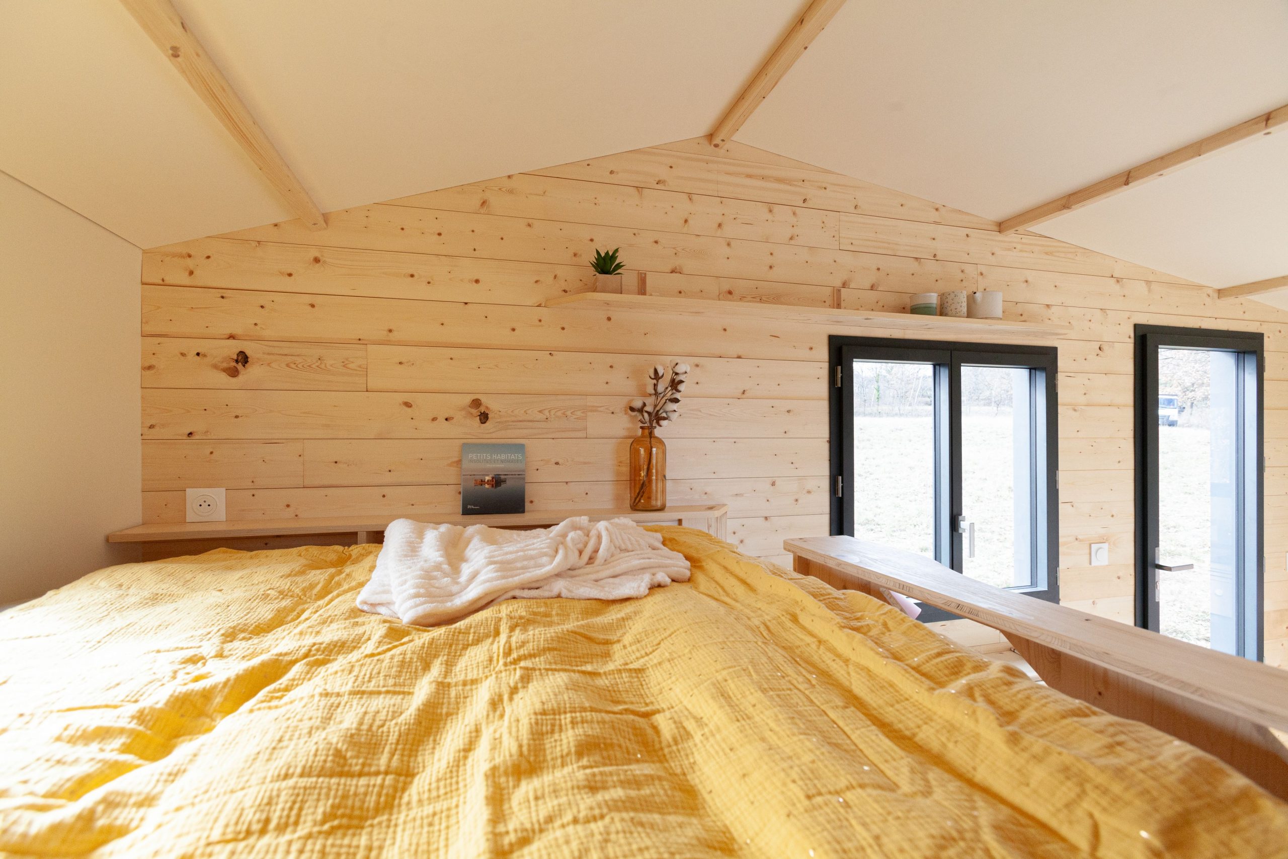 intérieur tiny house française Plume intérieur tiny house française Plume