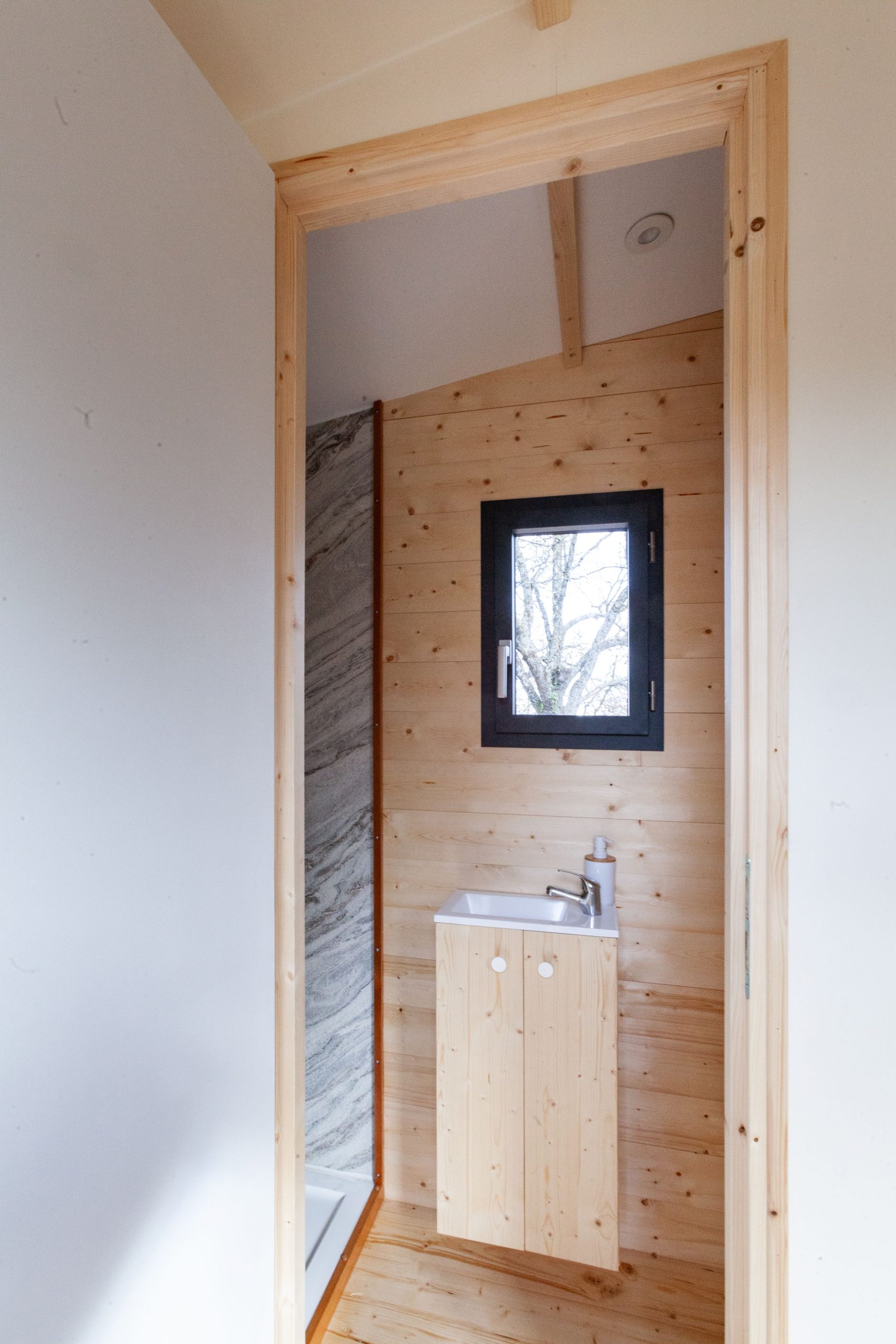 intérieur tiny house française Plume intérieur tiny house française Plume