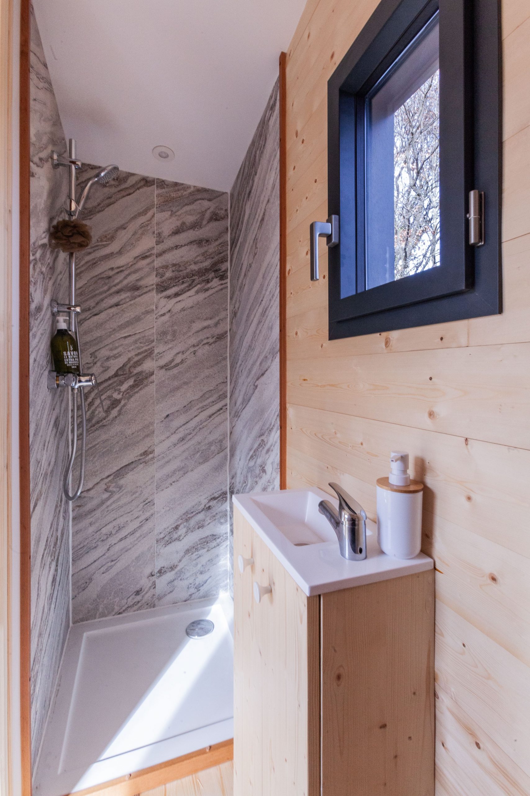 intérieur tiny house française Plume intérieur tiny house française Plume