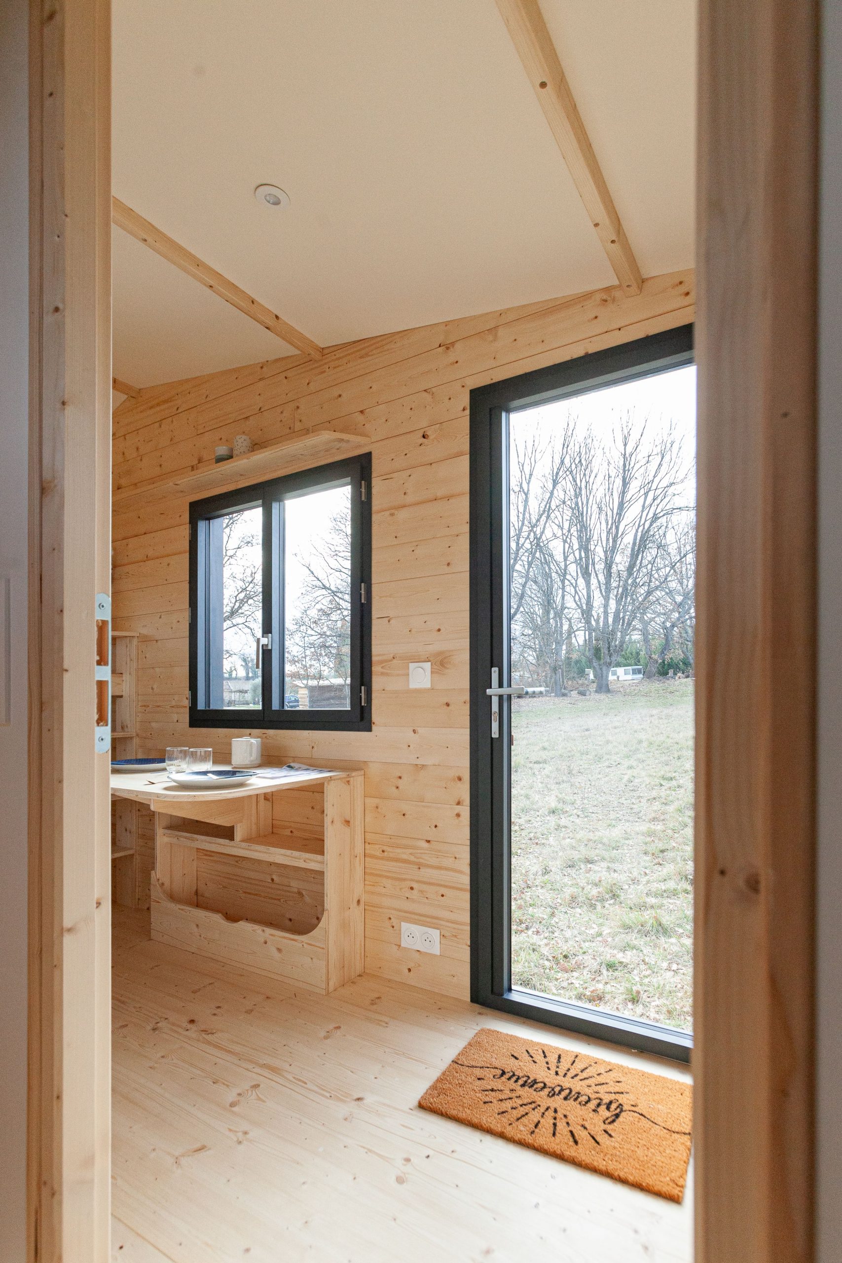 intérieur tiny house française Plume intérieur tiny house française Plume