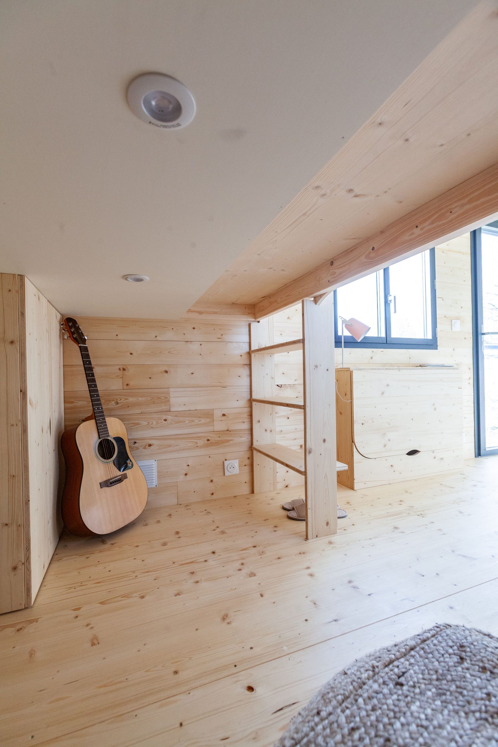 intérieur tiny house française Plume intérieur tiny house française Plume