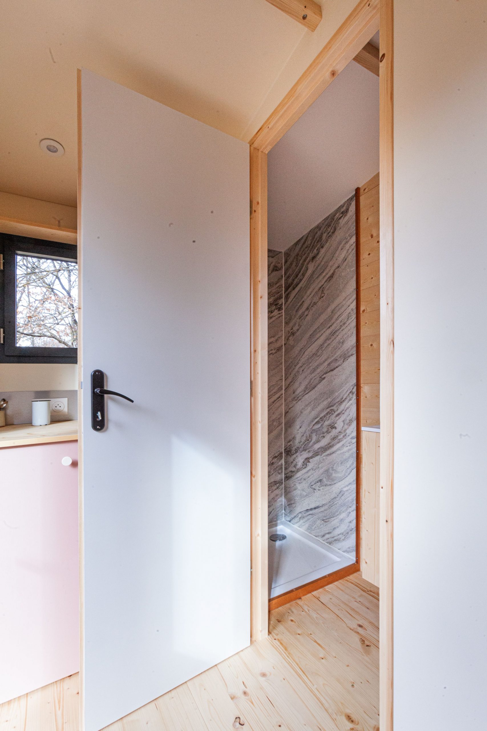 intérieur tiny house française Plume intérieur tiny house française Plume